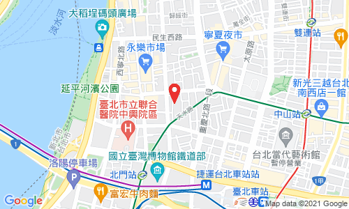 臺北市大同區南京西路344巷21號